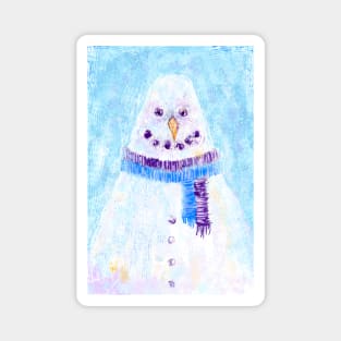 Christriangle Snowman Magnet