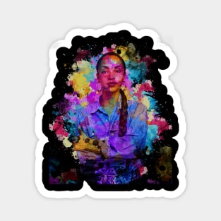 SADE ~ Watercolor Illustration Magnet