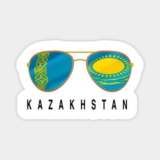 Kazakhstan Sunglasses, Kazakhstan Flag, Kazakhstan gift ,  Kazakhstani , Magnet