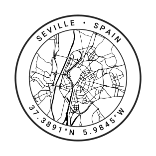 Seville Map T-Shirt