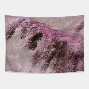 Abstract Oil Painting Burgundy Pink Purple 11c3 Tapestry