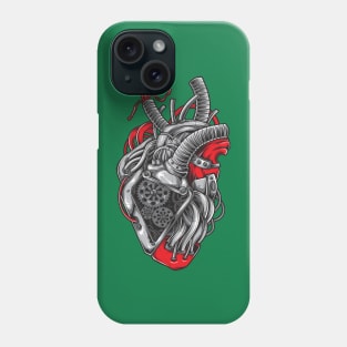 heart anatomy machine Phone Case