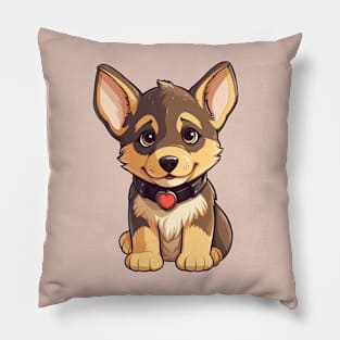 Cute Kawaii Shepherd Shirt Pillow