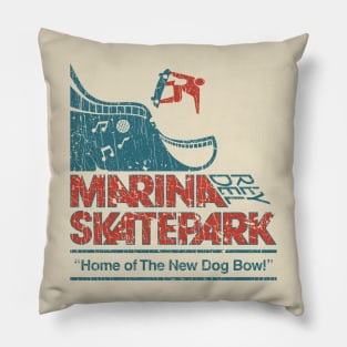 Marina del Rey Skatepark 1978 Pillow