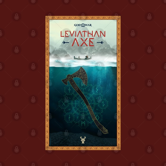 God of War - Leviathan Axe by chriskirknielsen