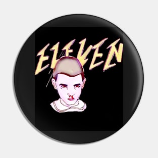 Eleven - stranger things Pin