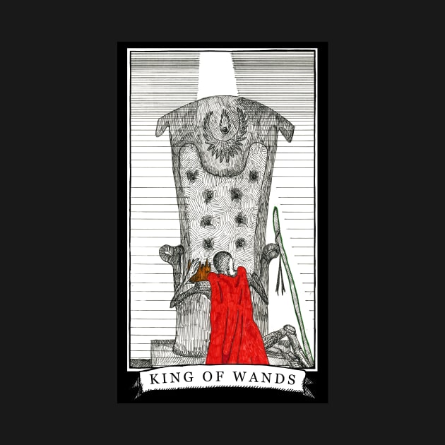 The King of Wands - The Tarot Restless by WinslowDumaine