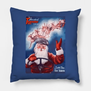 Santa Claus: Delivering Joy and Justice as the First Teamster Pillow