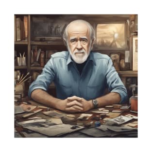 Serious George Carlin Art T-Shirt