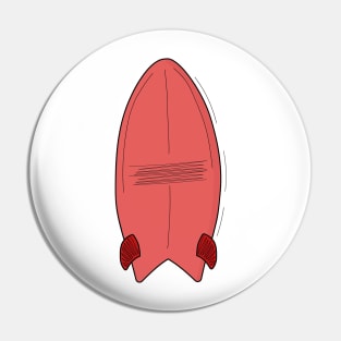 Vintage Surfboard Pin