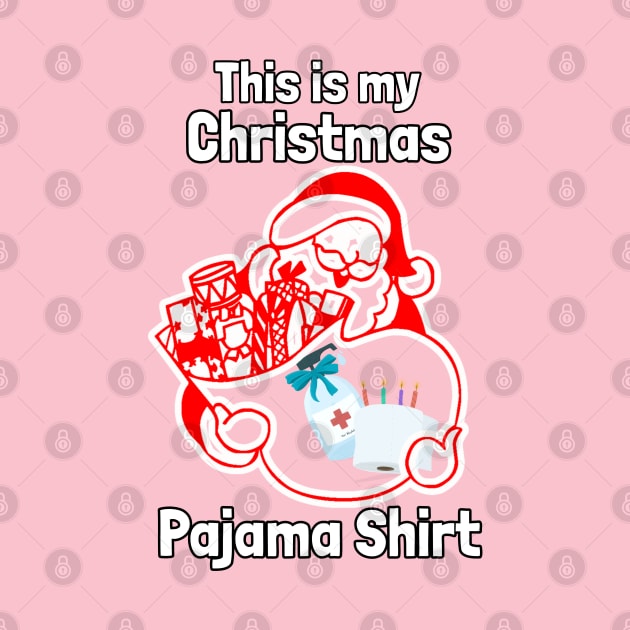 This is my Christmas Pajama Shirt by Kishu