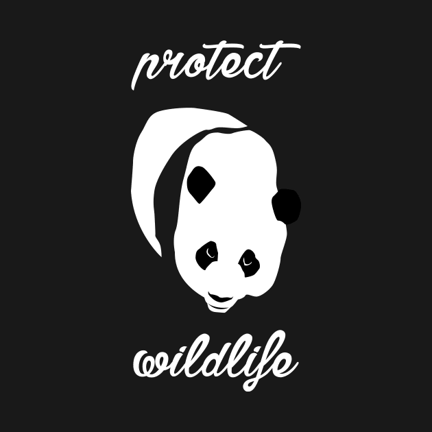 protect wildlife - panda by Protect friends