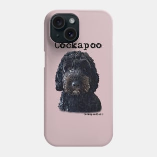 Black Cockapoo / Spoodle and Doodle Dog Phone Case
