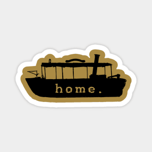 A Place We Call Home (Black) Magnet