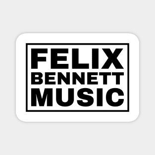 Felix Bennett Music - Square Logo Design Magnet