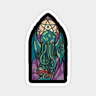 Cthulhu's Church Magnet