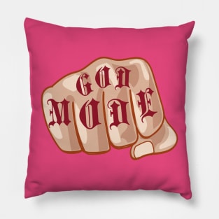 God Mode fist Pillow