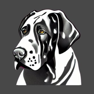 Illustration dog great dane T-Shirt