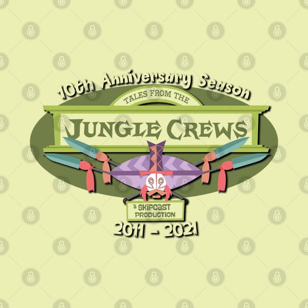 Tales from the Jungle Crews 10th anniversary shirt by The Skipper Store