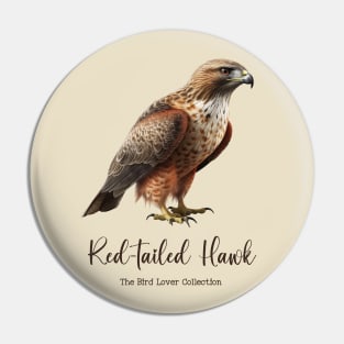 Red-tailed Hawk - The Bird Lover Collection Pin