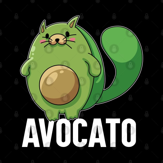 Funny Avocato Vegan Cat Avocado Tee Avogato Fresh Avocado by Proficient Tees