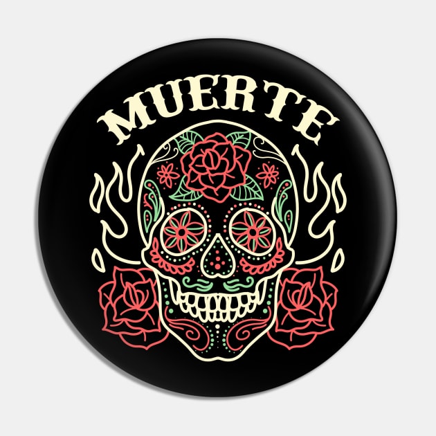 skull muerte Pin by donipacoceng