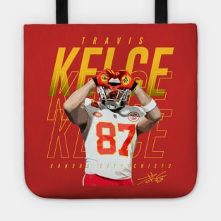 Travis Kelce Heart Sign Tote