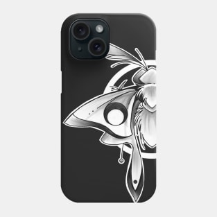 lunar moth Phone Case