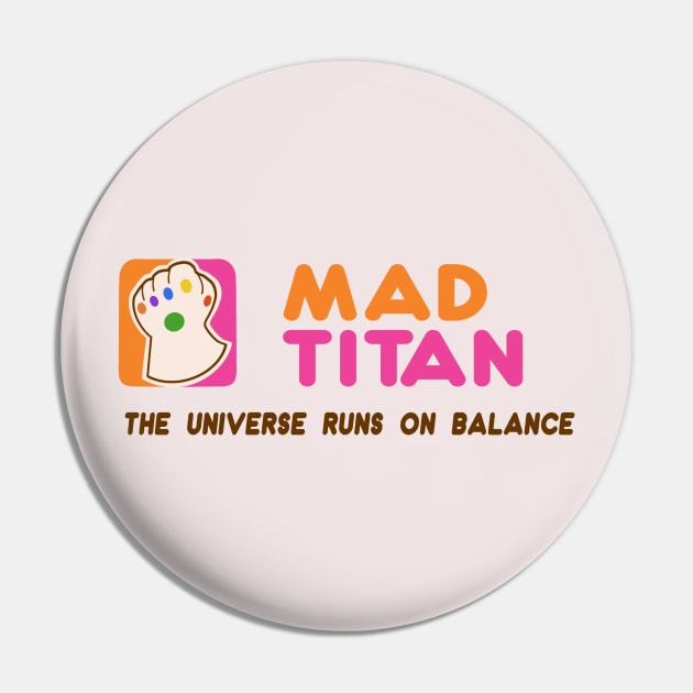 Dunkin’ Titan Pin by Milasneeze