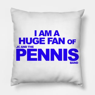 JCP Huge Fan Design - Blue Pillow