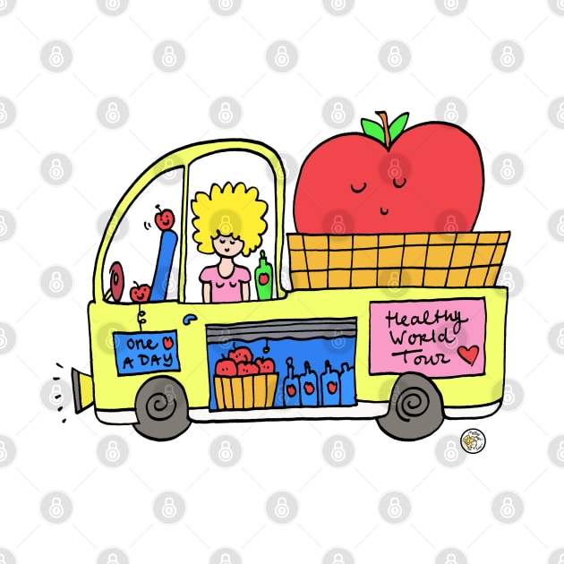 Apple Food Truck! by Mellowdays