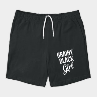 Brainy Black Girl Shorts