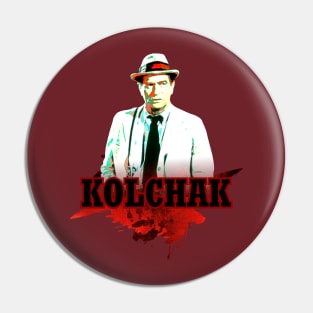 KOLCHACK IN HORROR SPLASH PAINTING Pin