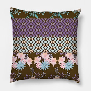 Boho Floral Pillow