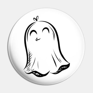 Happy Halloween ghost Pin