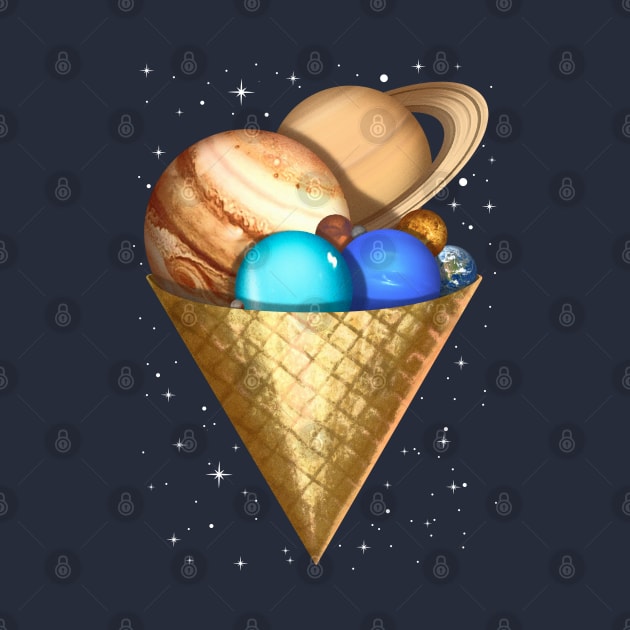 Planetary icecream by forsureee