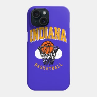 Vintage Indiana Basketball Phone Case