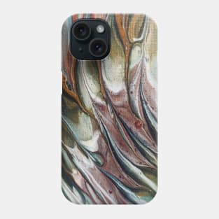 Acrylic abstract pouring paint Phone Case