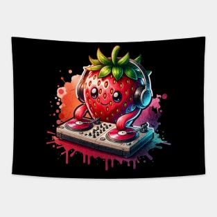 Strawberry DJ Tapestry