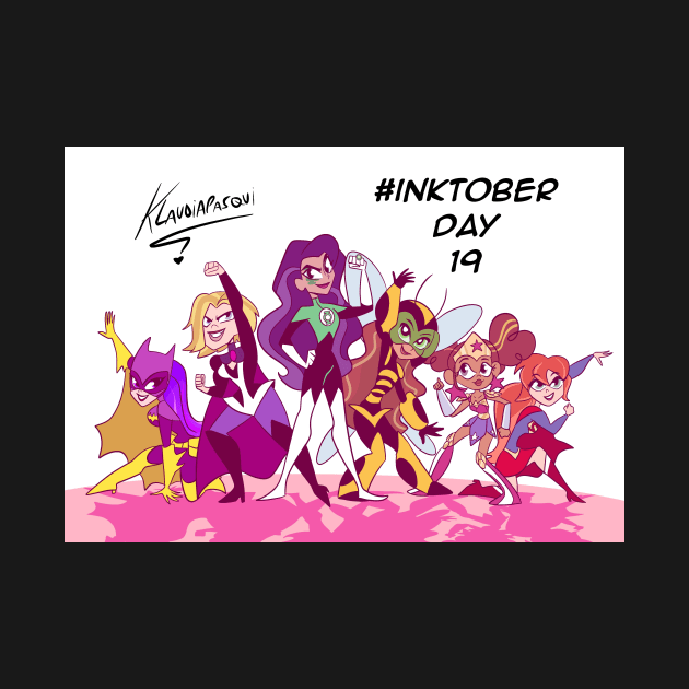 Super Hero girls by Klaudiapasqui 96