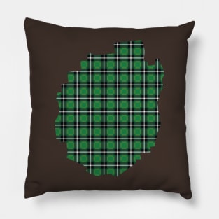 Green Plaid Adirondack Park Pillow