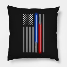 Lightsaber Pillows Teepublic