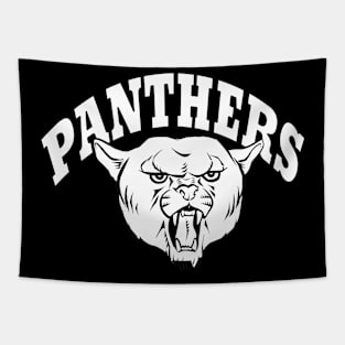 Panther Mascot Tapestry