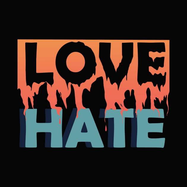 Love vs Hate by AshArt
