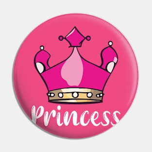 Royal Princess Crown Pin