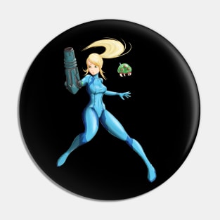 Samus Boba Pin