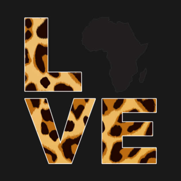 Disover Safari Holiday Africa Love Shirt - Africa - T-Shirt