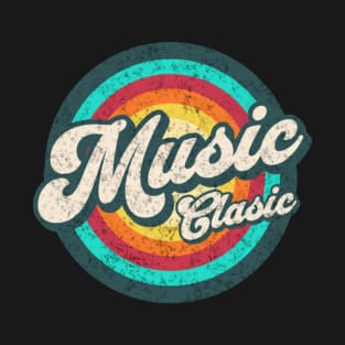 music clasic in color circle T-Shirt