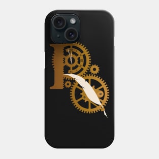 Rusty Quill Logo #2 (Dark Prints) Phone Case