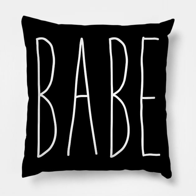 BABE Pillow by By_Russso